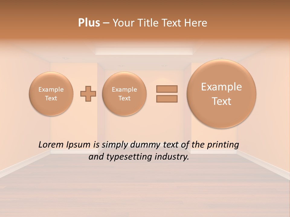 Interior Decor Empty PowerPoint Template