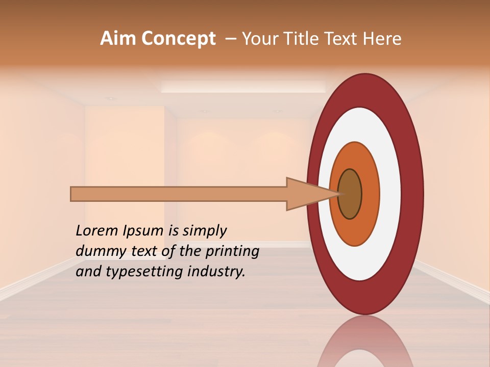 Interior Decor Empty PowerPoint Template