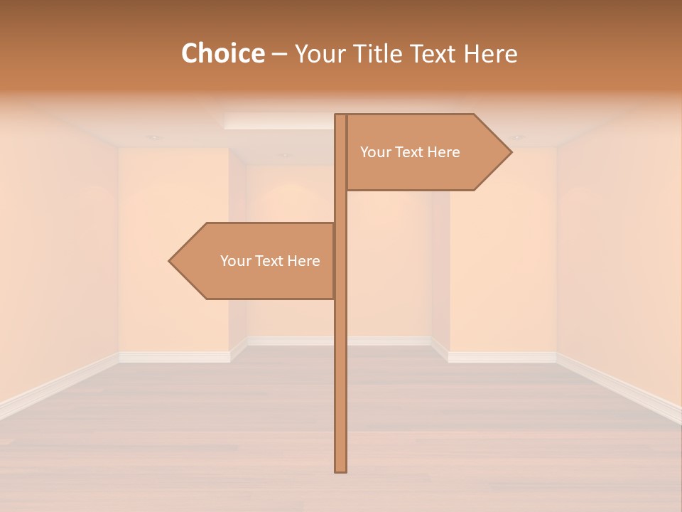Interior Decor Empty PowerPoint Template