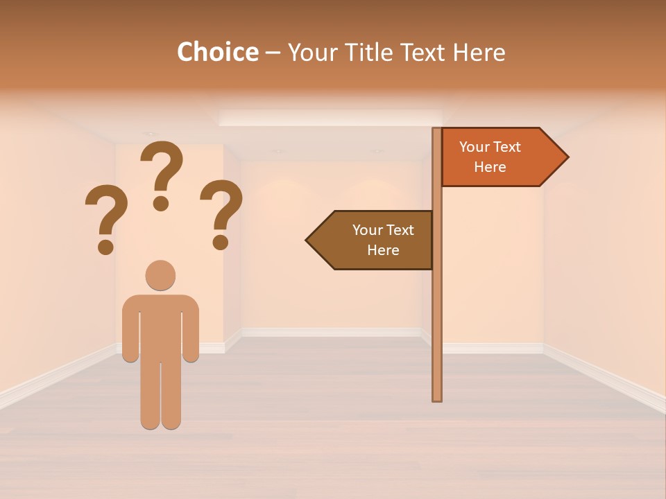 Interior Decor Empty PowerPoint Template
