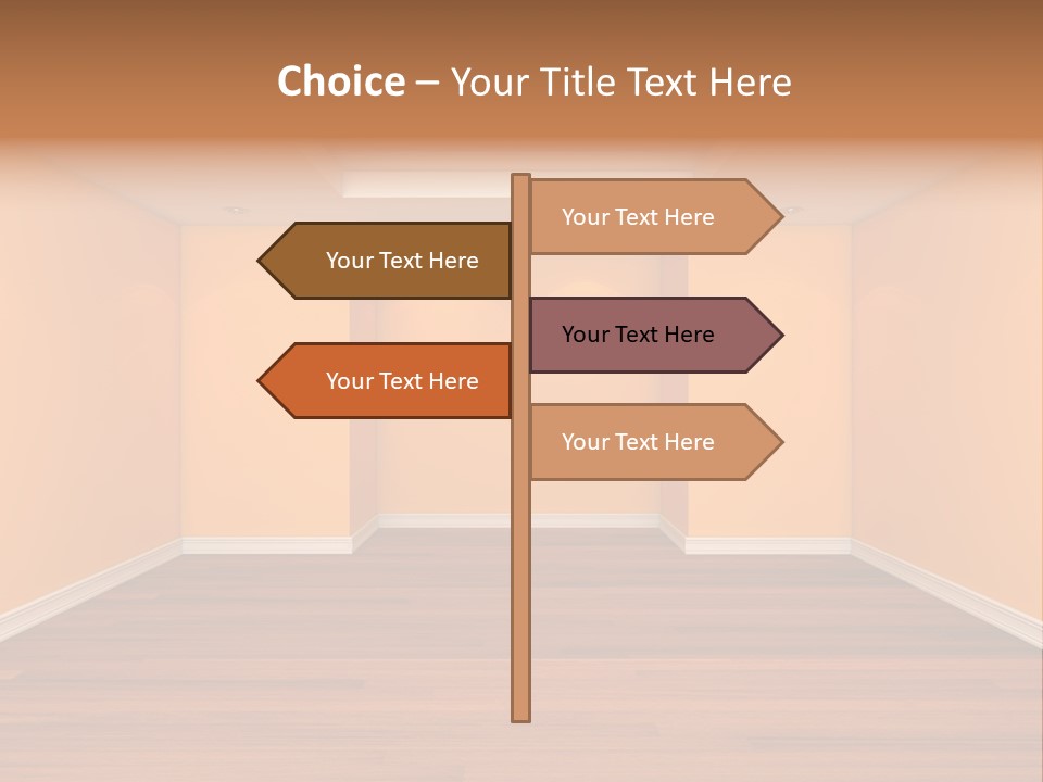 Interior Decor Empty PowerPoint Template