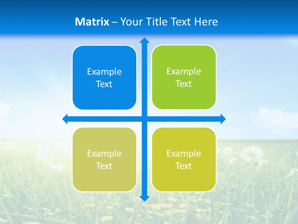 Outdoors Color Beautiful PowerPoint Template