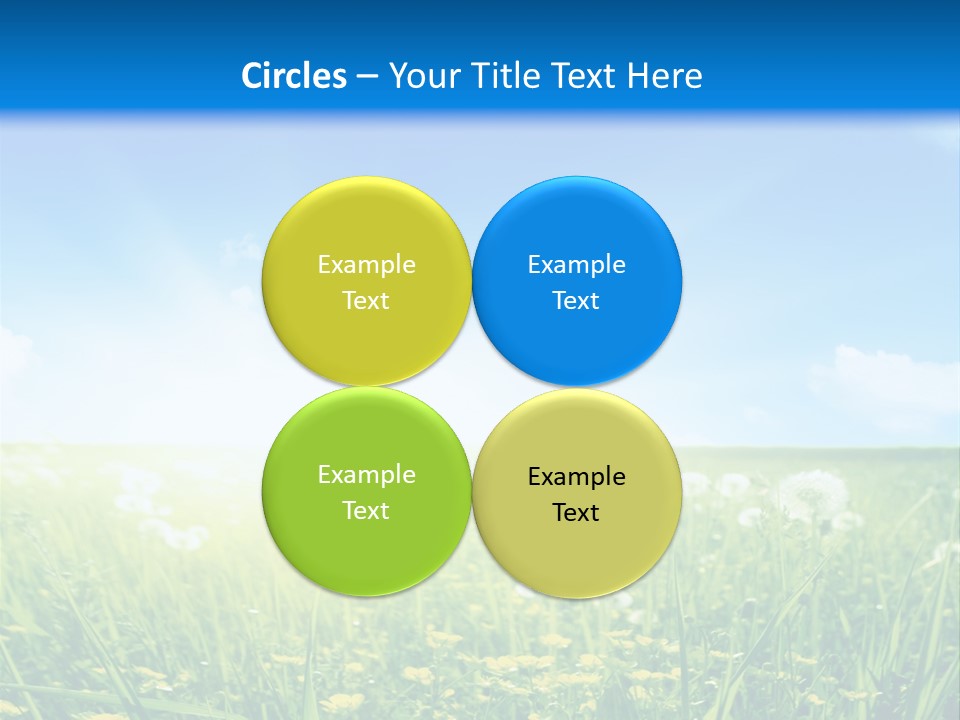 Outdoors Color Beautiful PowerPoint Template