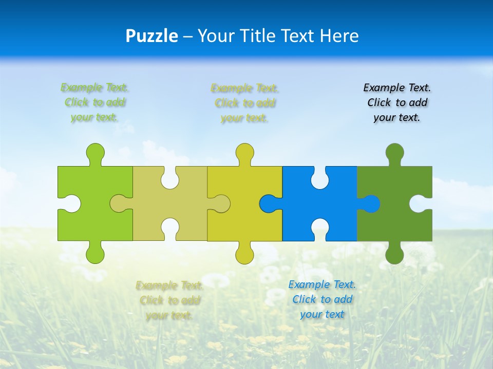 Outdoors Color Beautiful PowerPoint Template