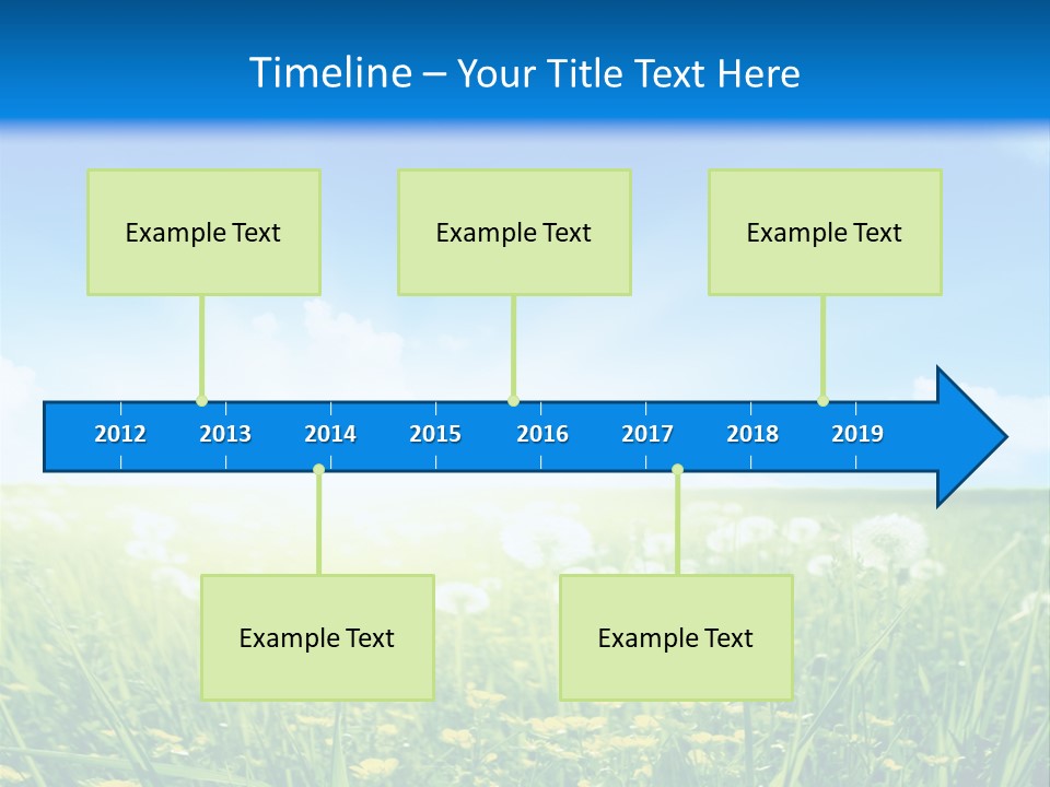 Outdoors Color Beautiful PowerPoint Template