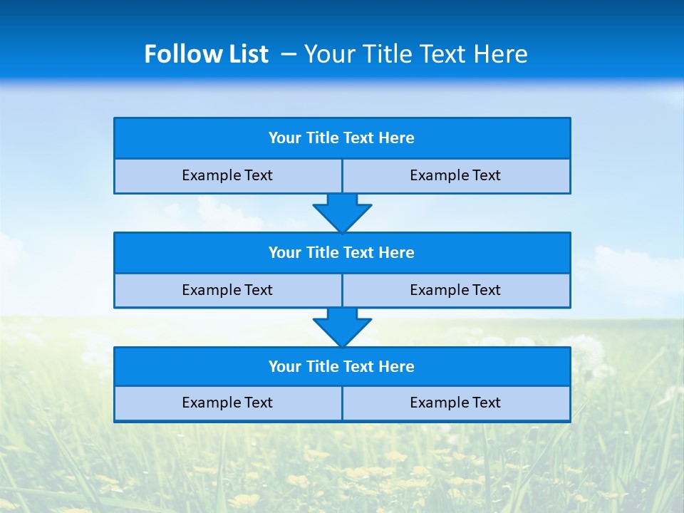 Outdoors Color Beautiful PowerPoint Template