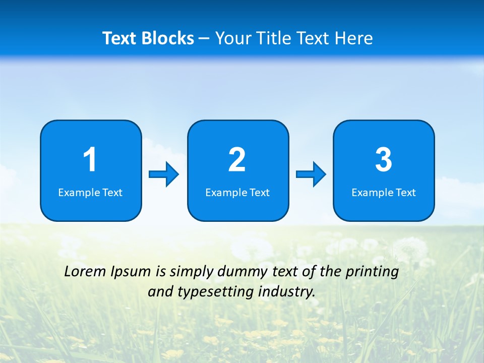 Outdoors Color Beautiful PowerPoint Template