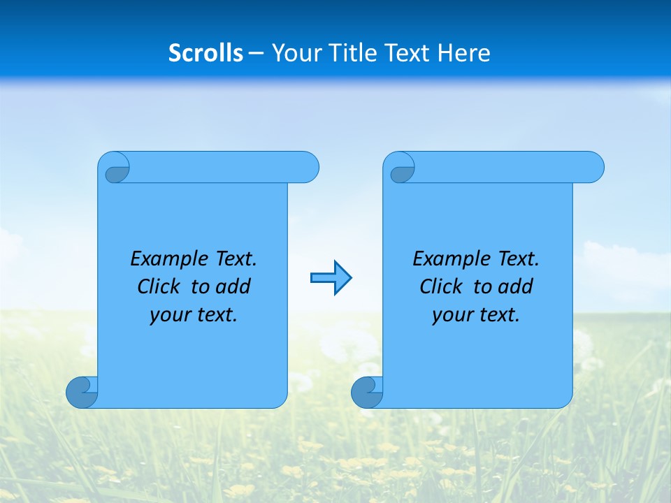 Outdoors Color Beautiful PowerPoint Template