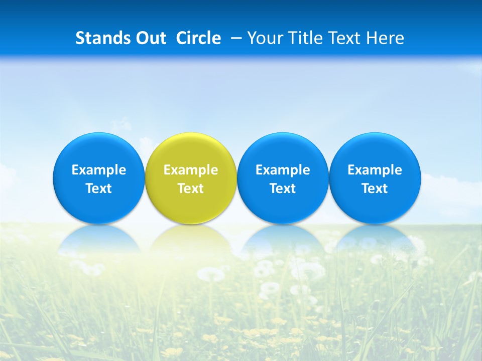 Outdoors Color Beautiful PowerPoint Template