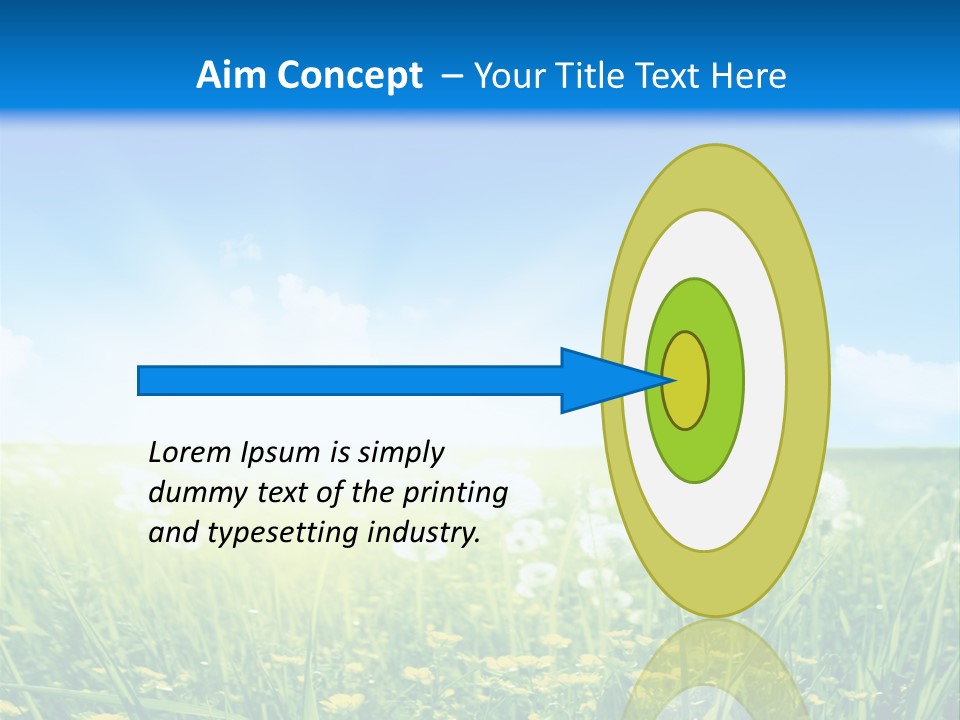 Outdoors Color Beautiful PowerPoint Template