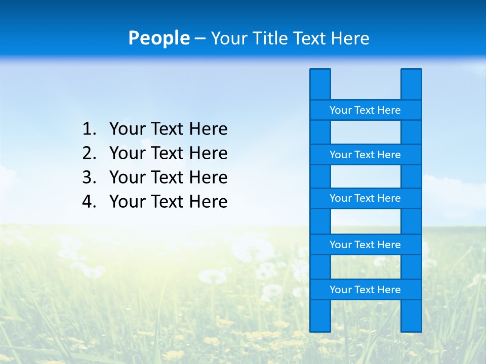 Outdoors Color Beautiful PowerPoint Template