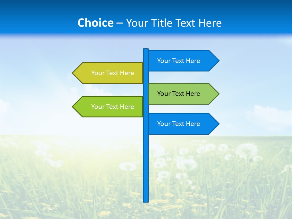 Outdoors Color Beautiful PowerPoint Template