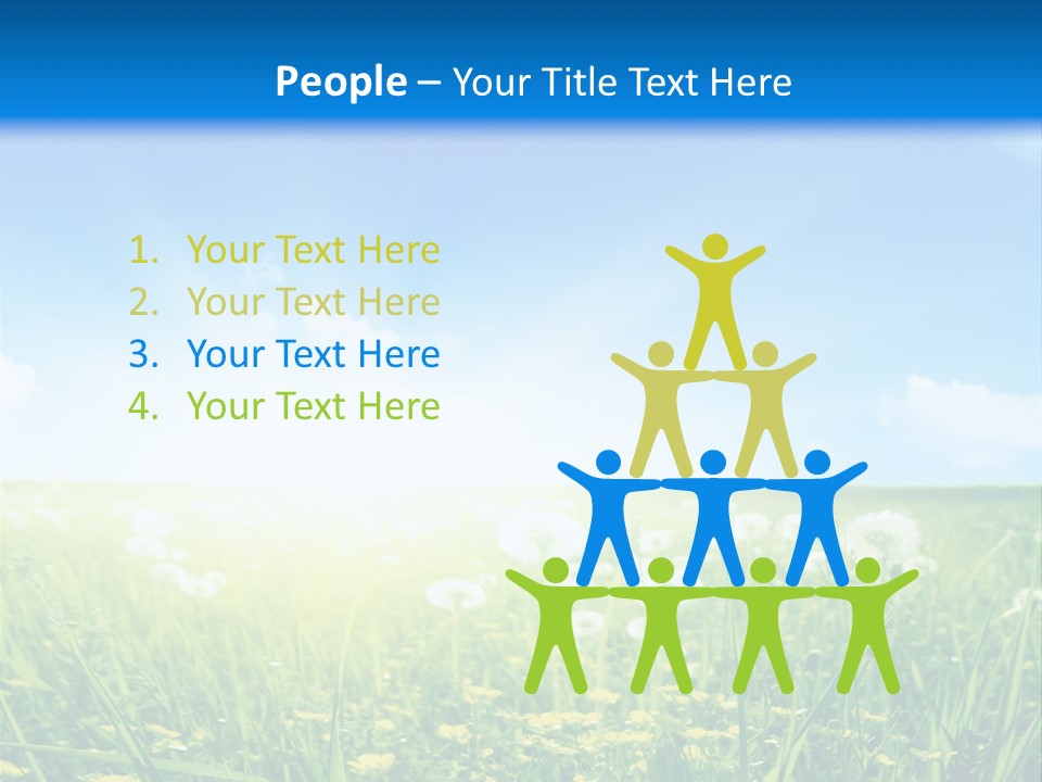 Outdoors Color Beautiful PowerPoint Template