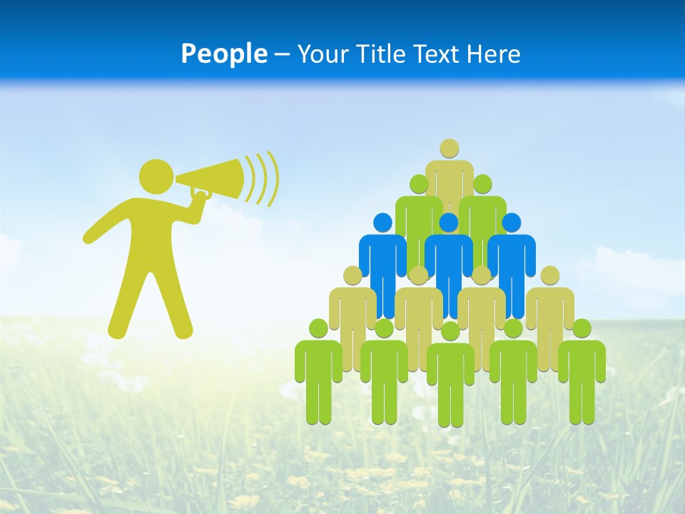 Outdoors Color Beautiful PowerPoint Template