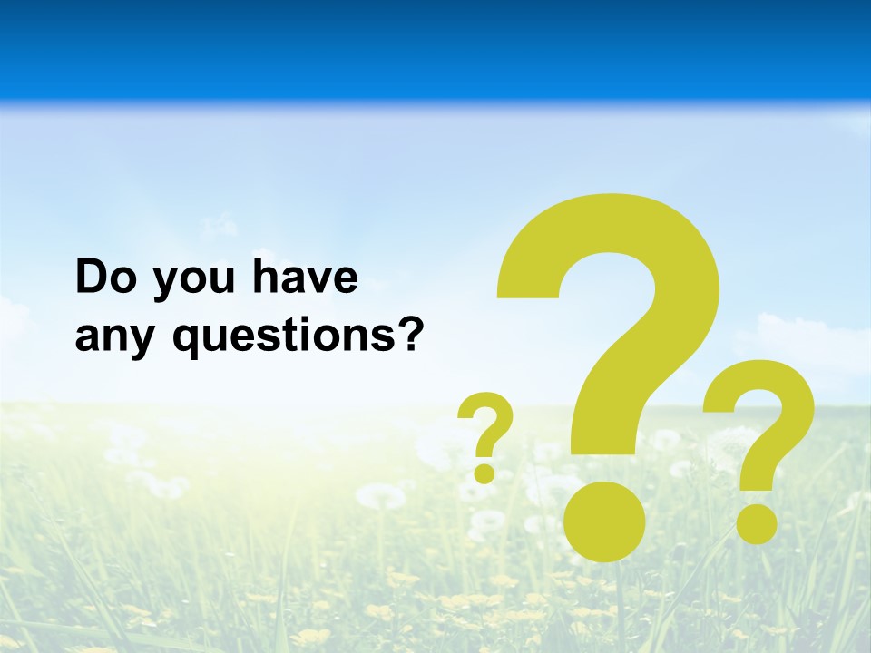 Outdoors Color Beautiful PowerPoint Template