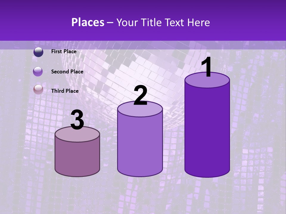 Background Glass Mirror PowerPoint Template