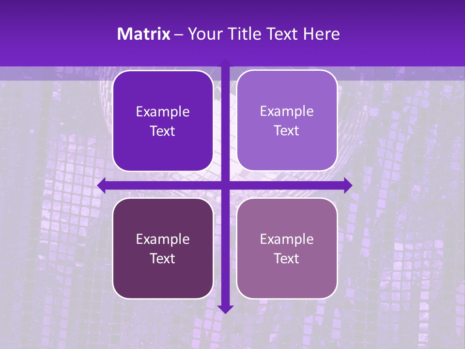 Background Glass Mirror PowerPoint Template