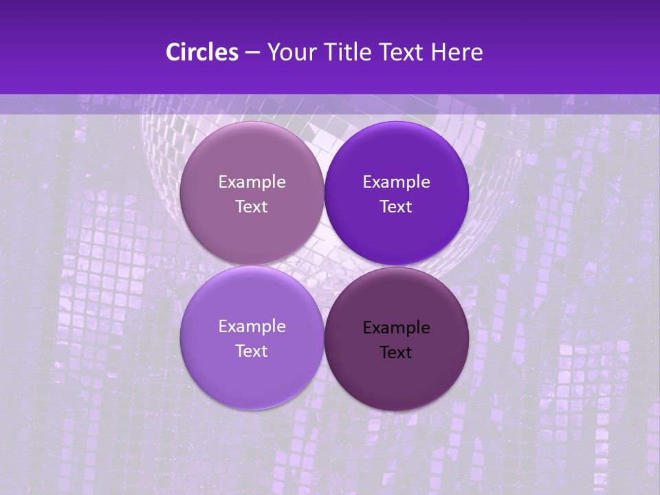 Background Glass Mirror PowerPoint Template