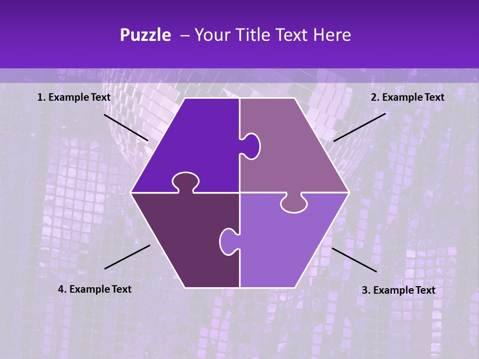 Background Glass Mirror PowerPoint Template
