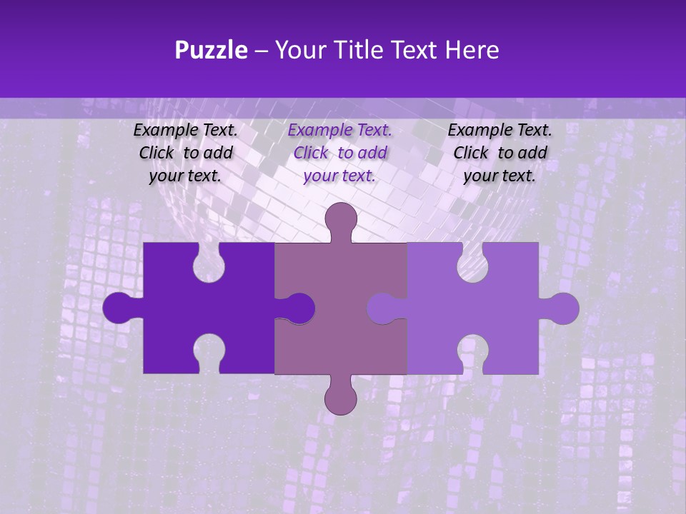 Background Glass Mirror PowerPoint Template