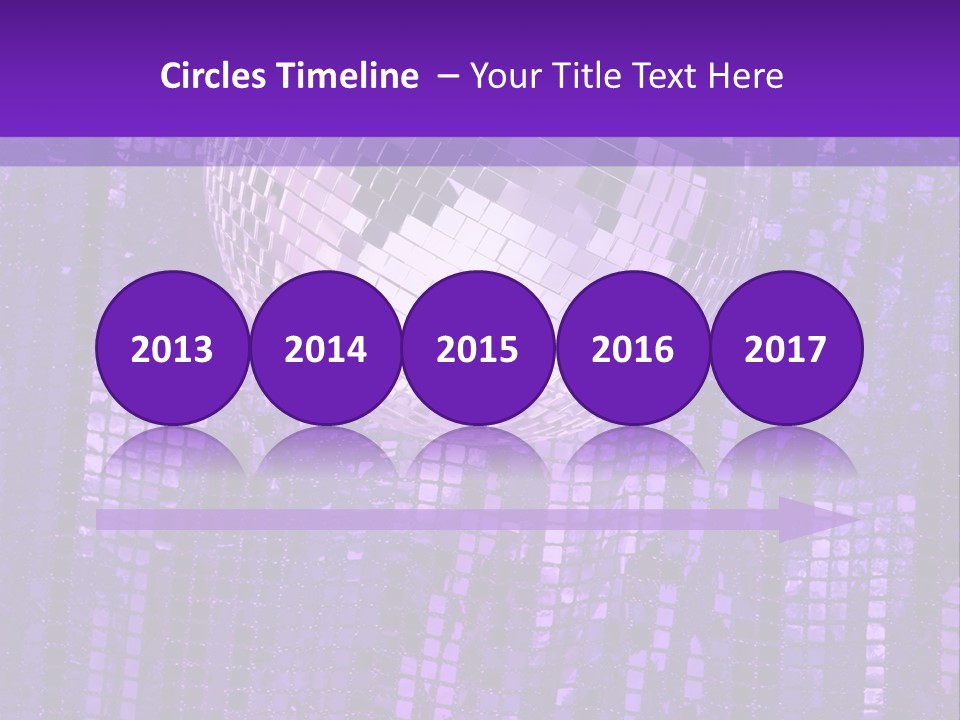 Background Glass Mirror PowerPoint Template