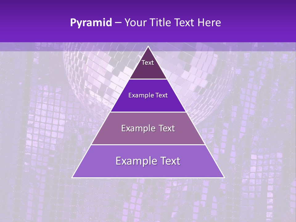 Background Glass Mirror PowerPoint Template