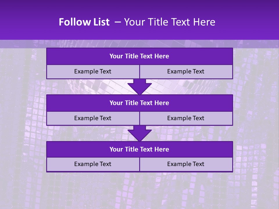 Background Glass Mirror PowerPoint Template