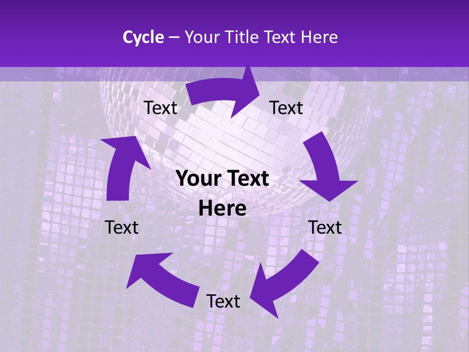 Background Glass Mirror PowerPoint Template