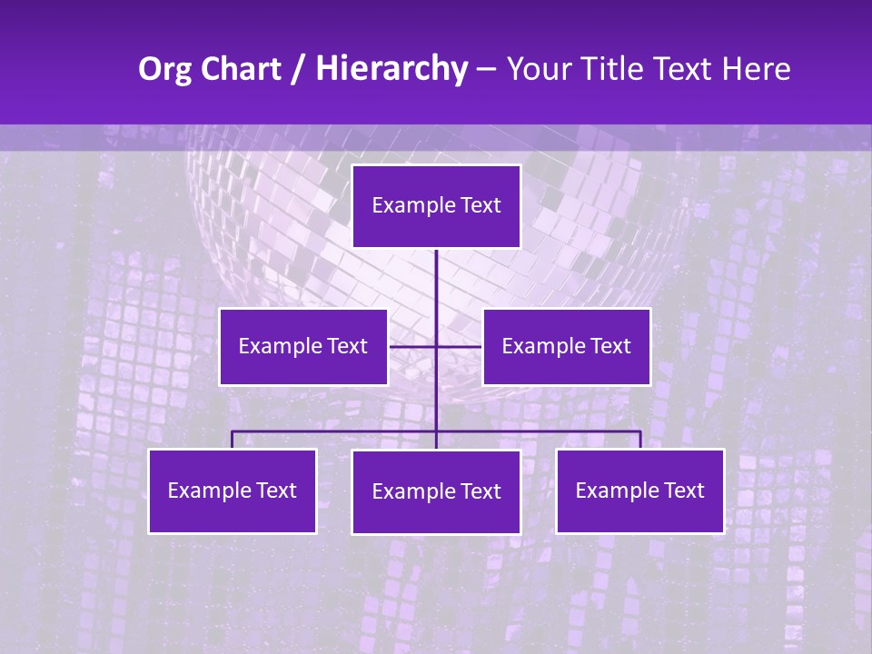 Background Glass Mirror PowerPoint Template