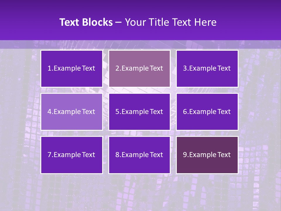 Background Glass Mirror PowerPoint Template