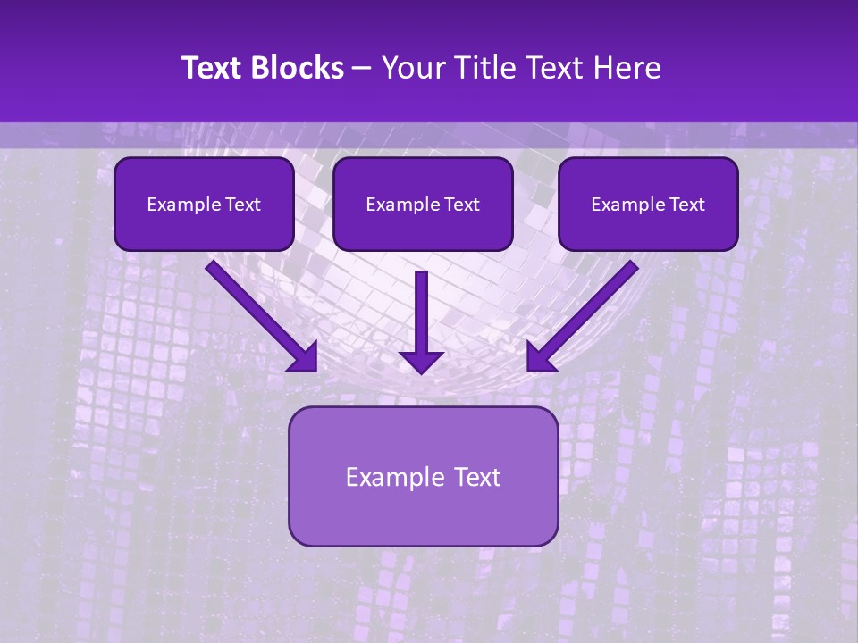 Background Glass Mirror PowerPoint Template