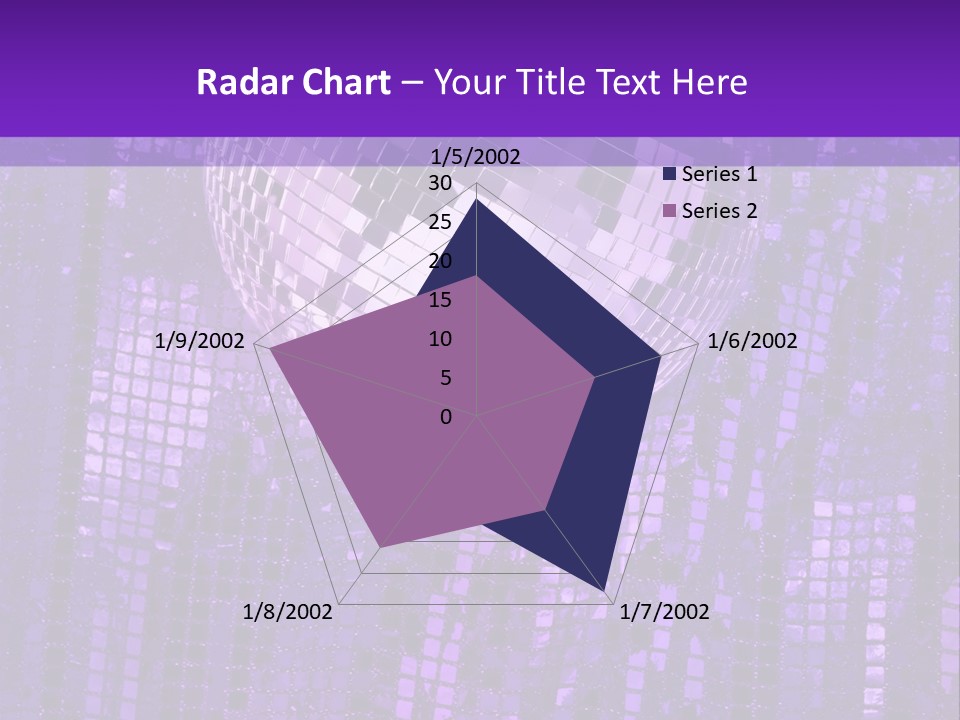 Background Glass Mirror PowerPoint Template