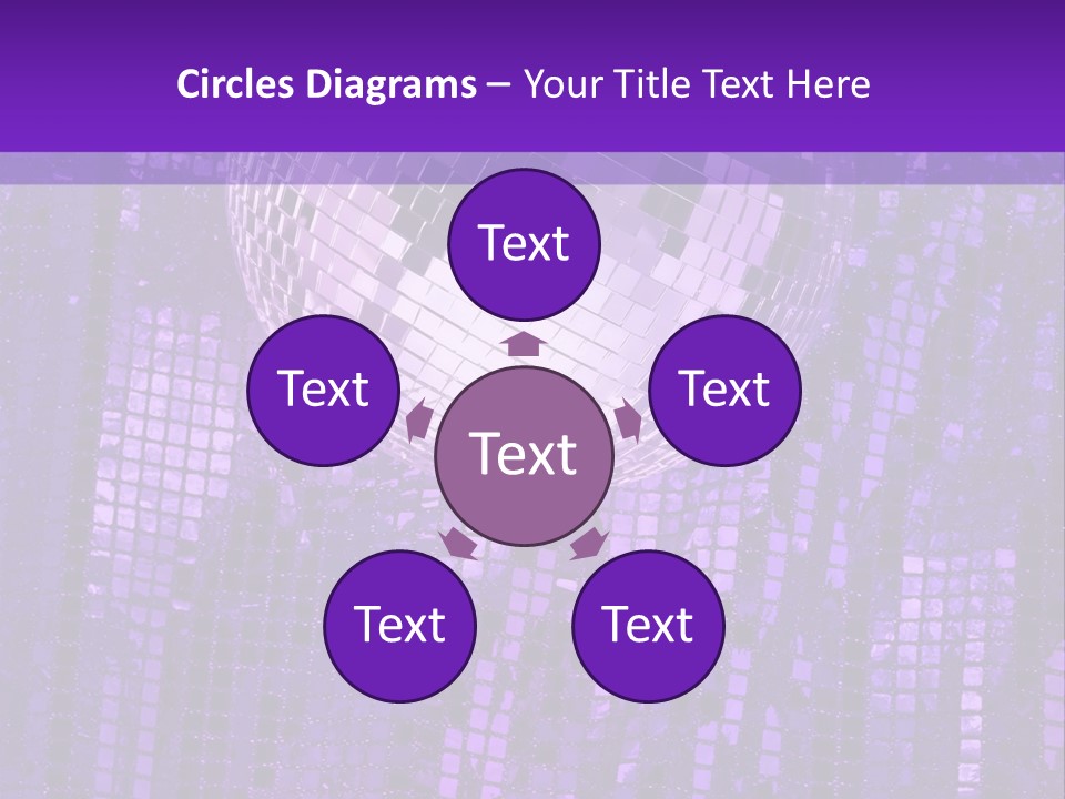 Background Glass Mirror PowerPoint Template