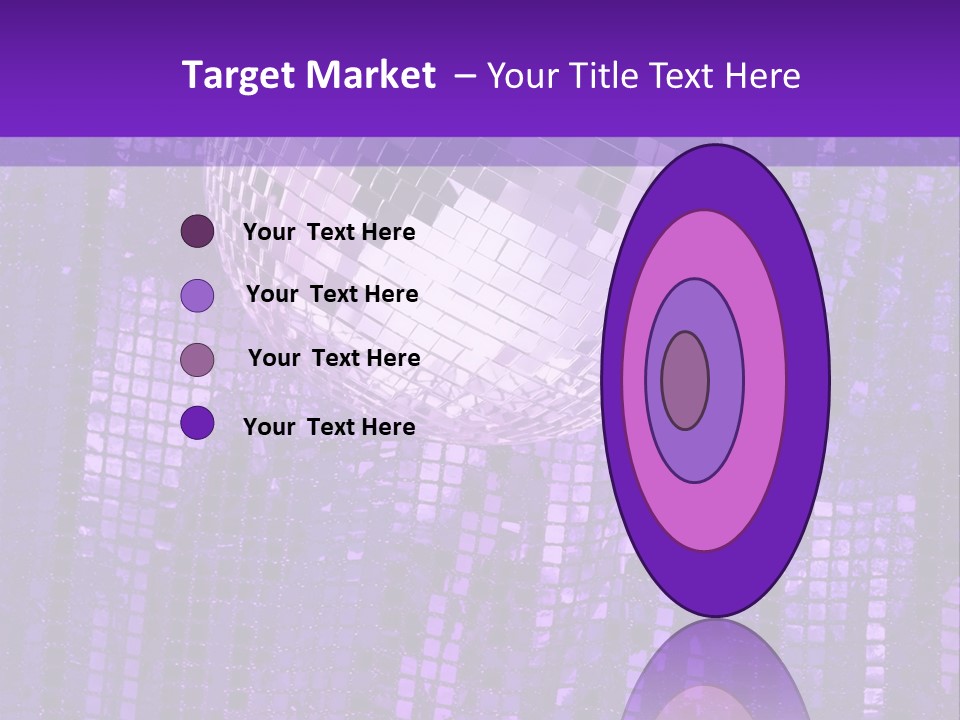 Background Glass Mirror PowerPoint Template