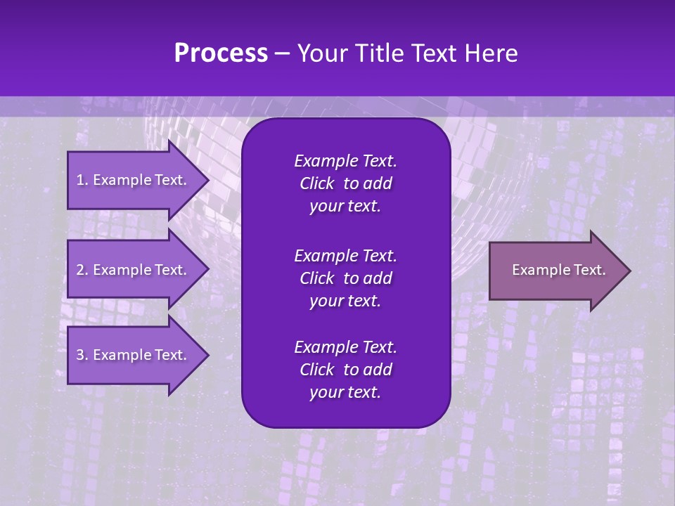 Background Glass Mirror PowerPoint Template