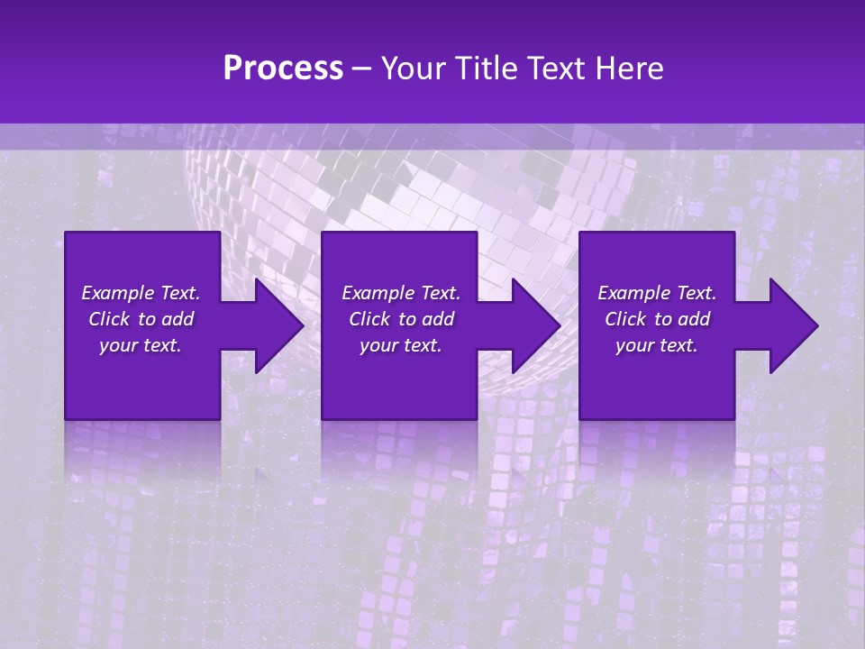 Background Glass Mirror PowerPoint Template