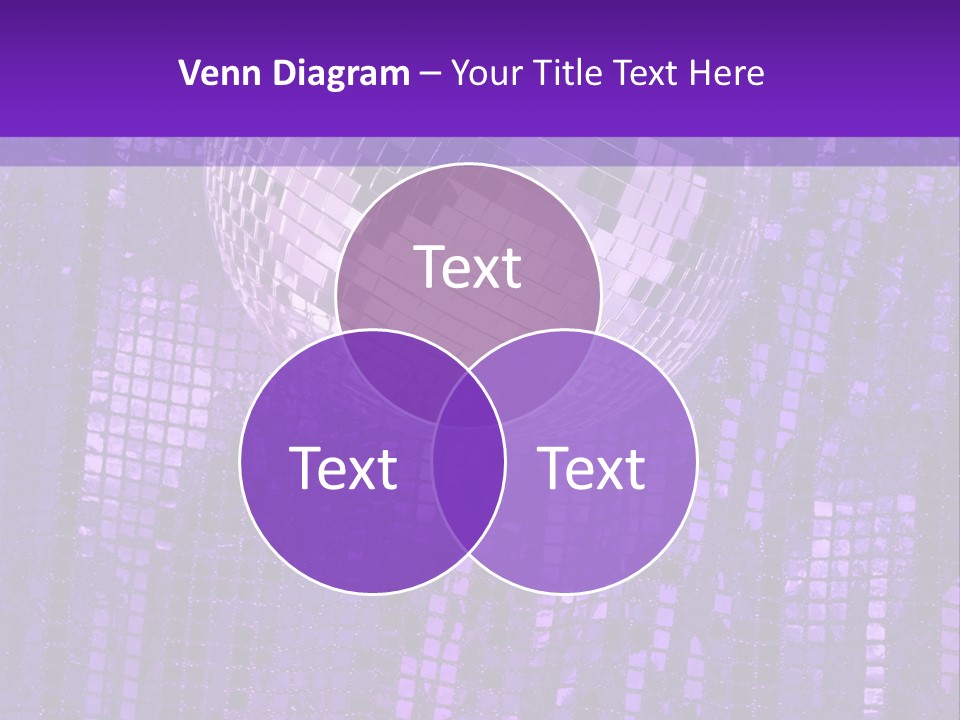 Background Glass Mirror PowerPoint Template
