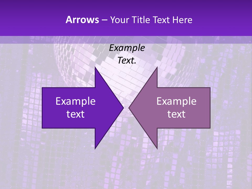 Background Glass Mirror PowerPoint Template