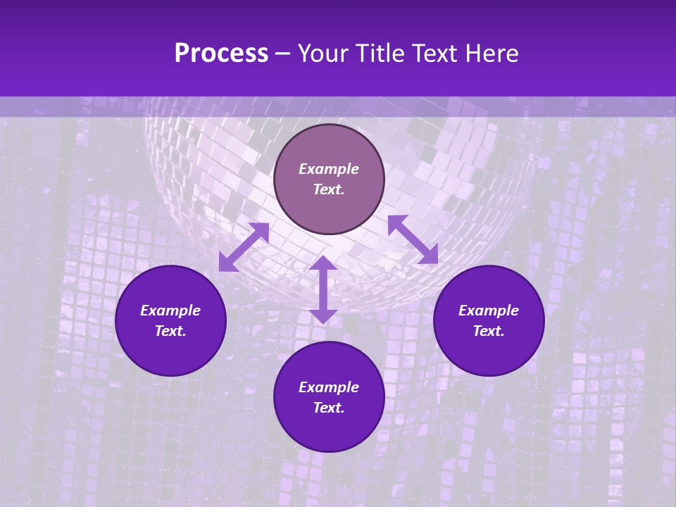 Background Glass Mirror PowerPoint Template
