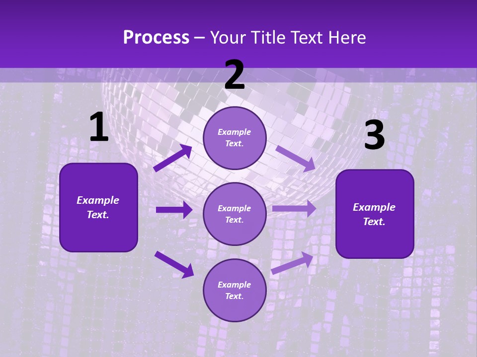 Background Glass Mirror PowerPoint Template