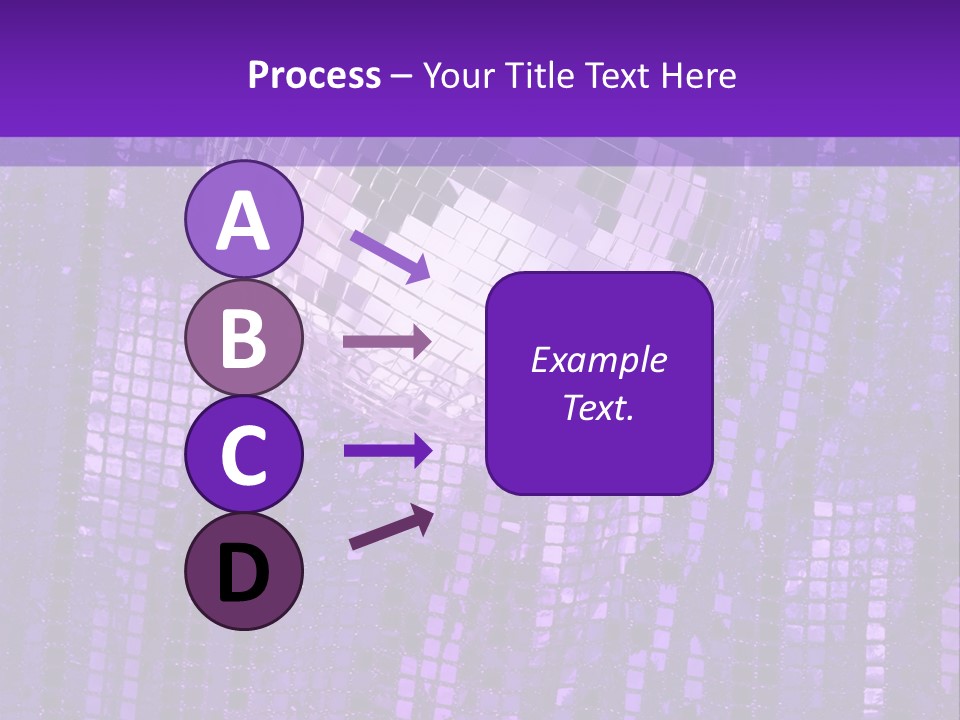 Background Glass Mirror PowerPoint Template
