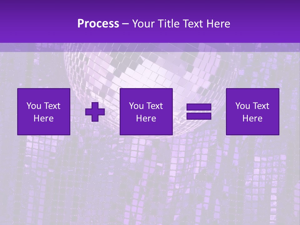 Background Glass Mirror PowerPoint Template