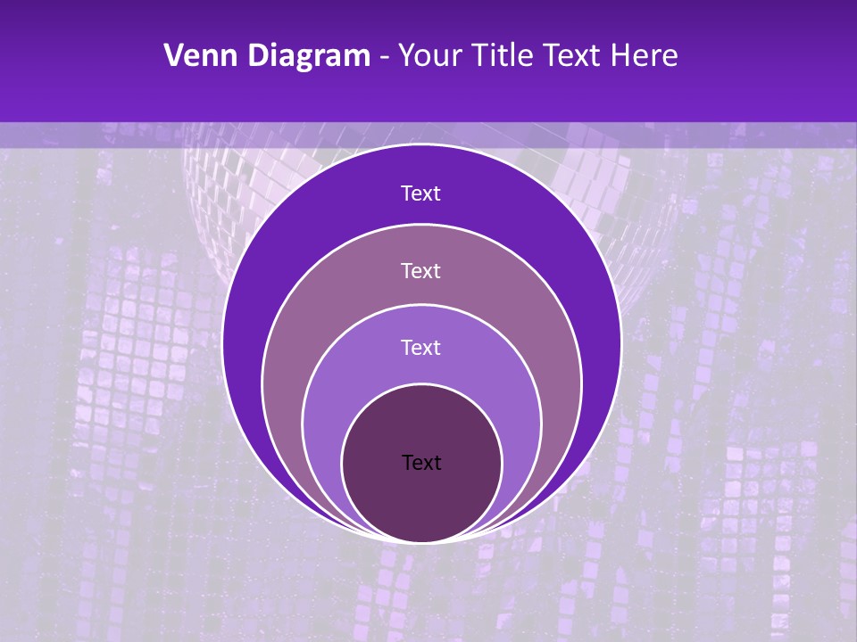 Background Glass Mirror PowerPoint Template