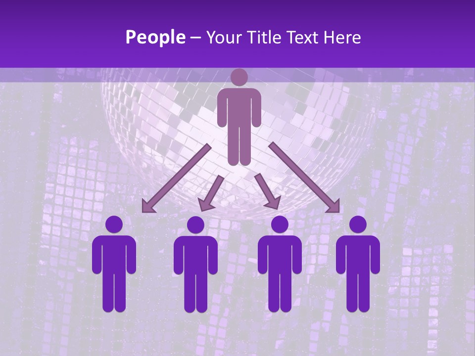 Background Glass Mirror PowerPoint Template