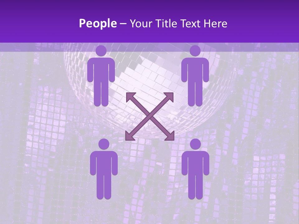 Background Glass Mirror PowerPoint Template