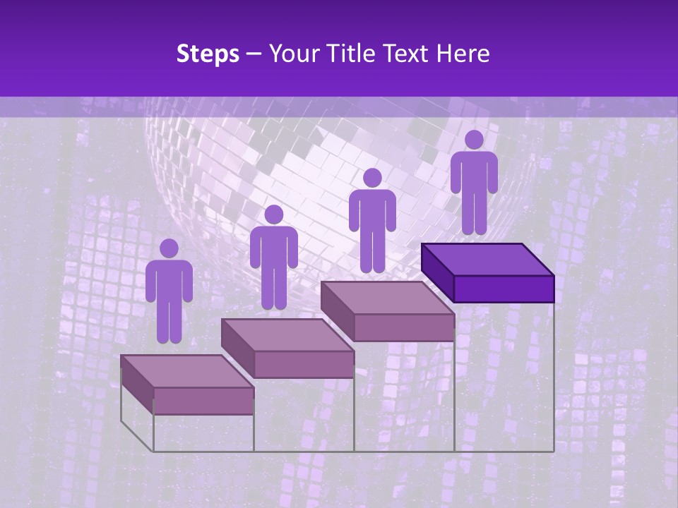 Background Glass Mirror PowerPoint Template