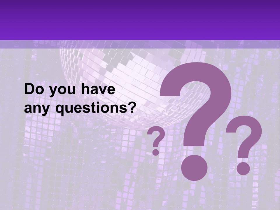 Background Glass Mirror PowerPoint Template