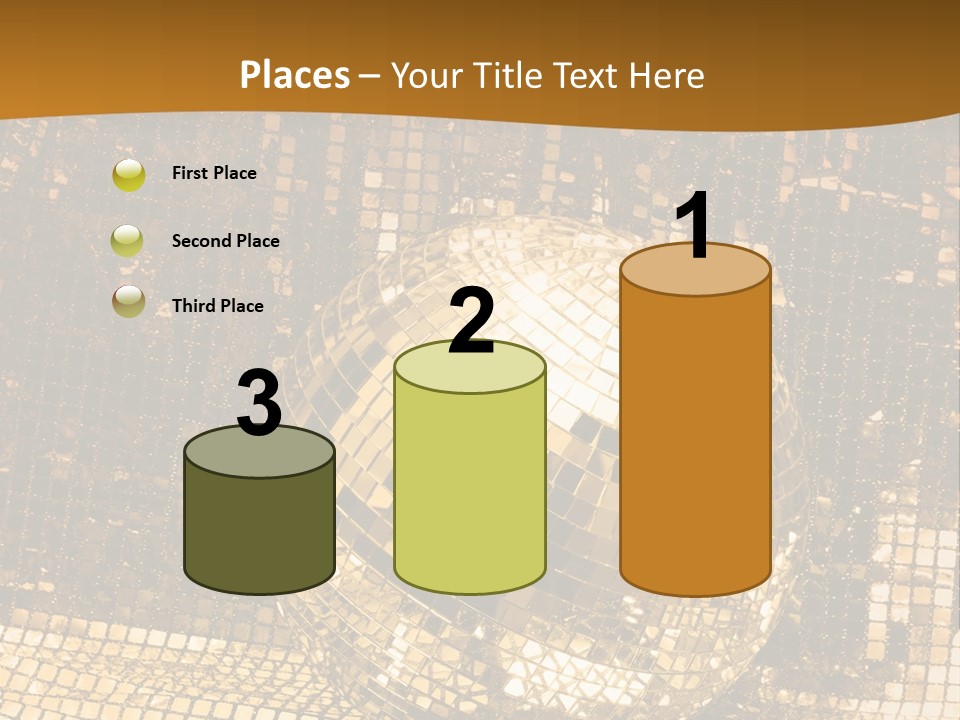 Sphere Glamour Sparkle PowerPoint Template