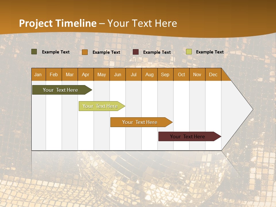 Sphere Glamour Sparkle PowerPoint Template
