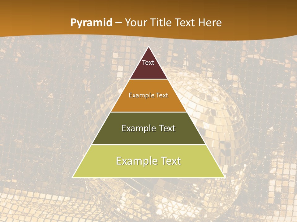 Sphere Glamour Sparkle PowerPoint Template